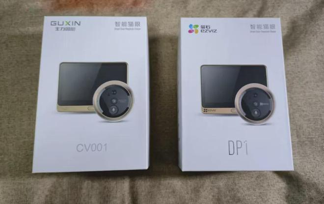 43寸屏+1080P摄像头自带电子门铃EVO视讯88元的“萤石款”智能猫眼(图5)