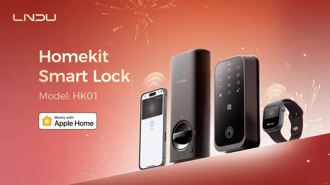 ple HomeKit智能门锁HK01EVO视讯LNDU推出首款原生支持Ap(图3)